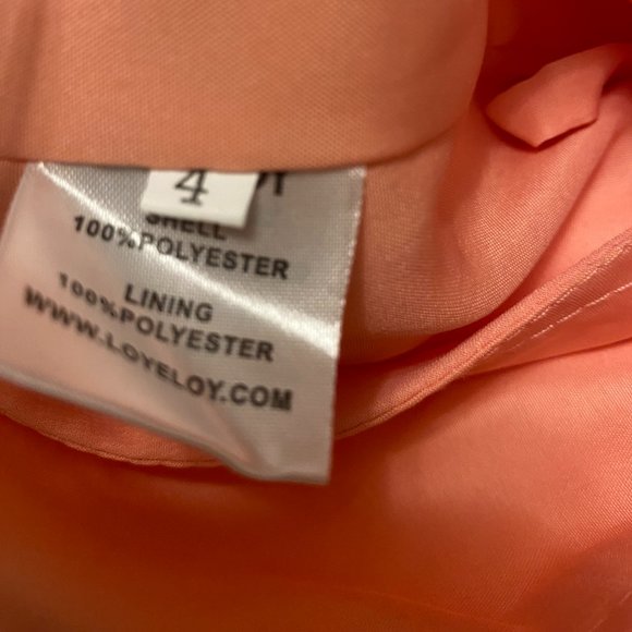 Loyeloy Wrap Halter Bridesmaid /Prom Dress - Picture 12 of 14